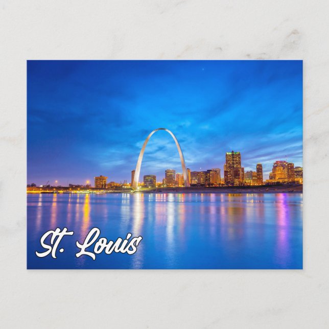 Postal St. Louis, Missouri, Estados Unidos (Anverso)