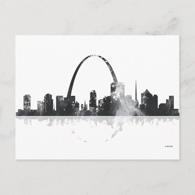POSTAL ST LOUIS, MISSOURI SKYLINE (Anverso)