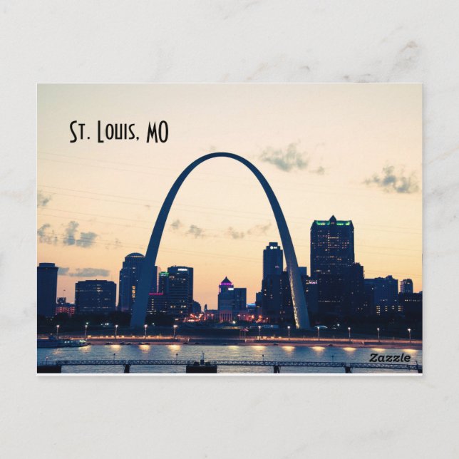 Postal St. Louis, MO Postcard (Reverso)