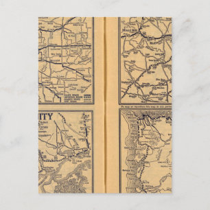 Postal St Louis, Nueva Orleans, Dallas Fort Worth, Portla