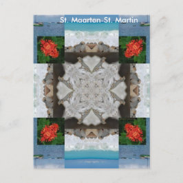 Postal St. Maarten - St. Martin Kaleidoscope