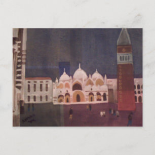 Postal St Marks Square postcard