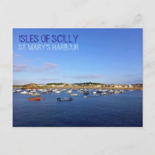 Postal St. Mary's Harbour - Isles Of Scilly (Anverso)