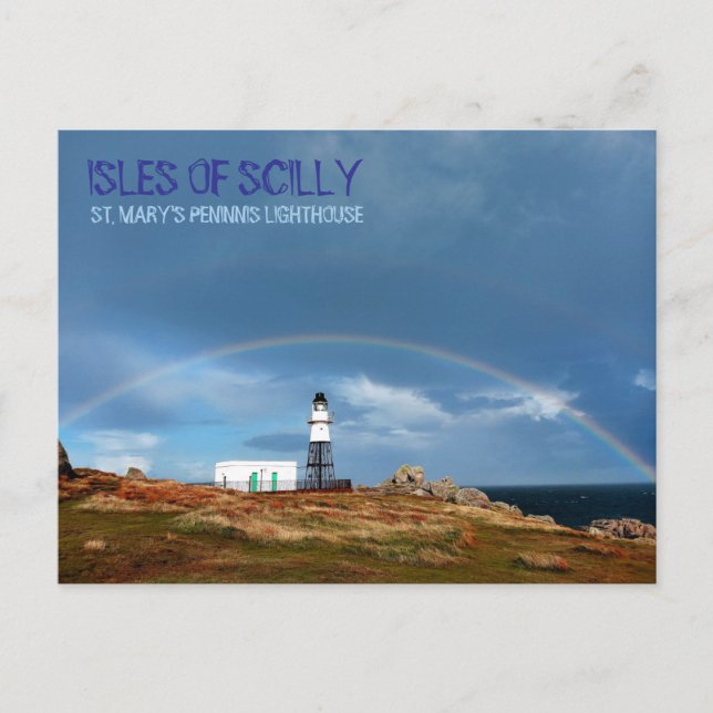 Postal St. Mary's Peninnis Lighthouse - Isles Of Scilly (Anverso)