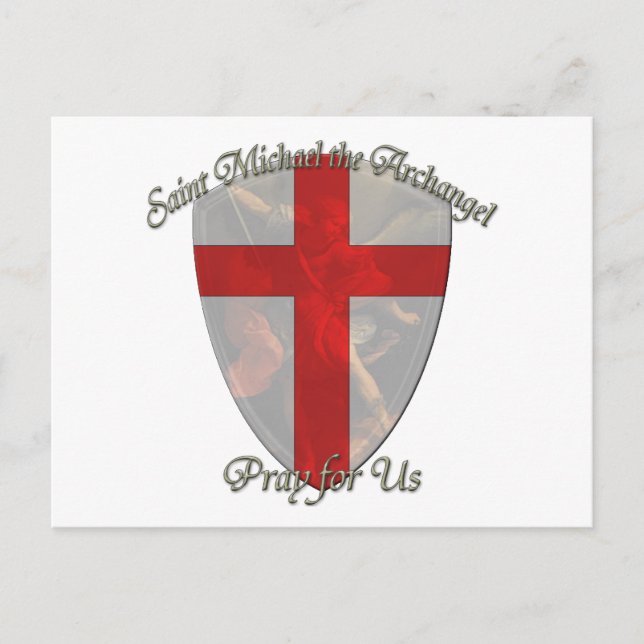 Postal St Michael - Shield (Anverso)
