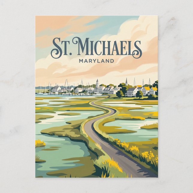 Postal St. Michaels Maryland (Anverso)