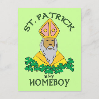 Postal St. Patrick Es Mi Homeboy