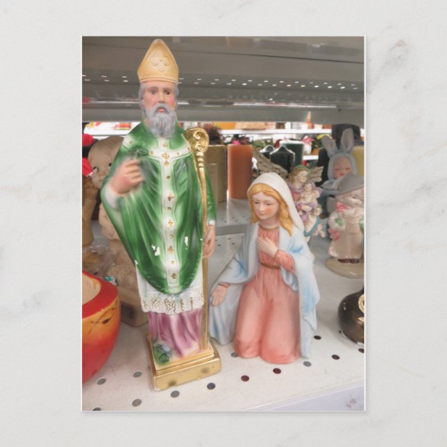 Postal St. Patrick y Mary (Anverso)