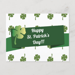 Postal St. Patrick's Day Clover