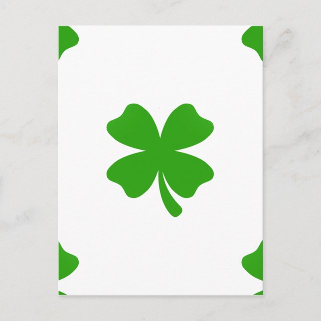 Postal st patricks obstruyen la emoji (Anverso)