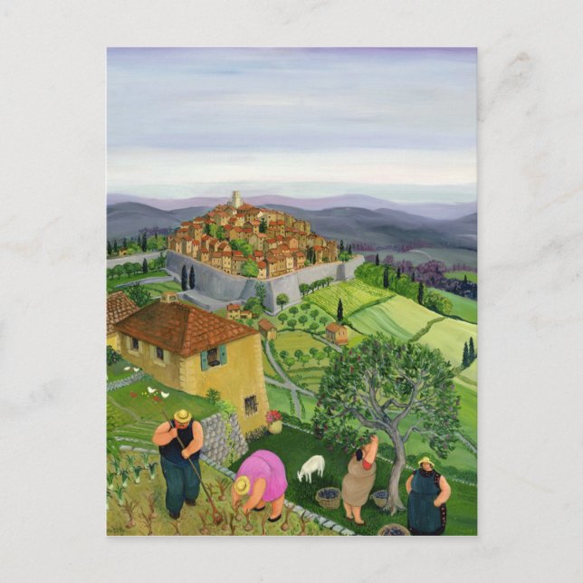 Postal St. Paul de Vence (Anverso)