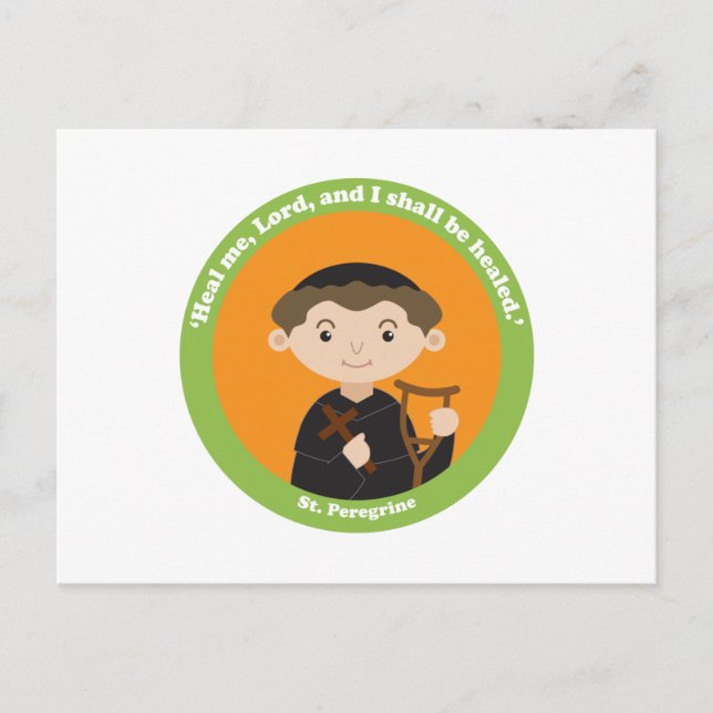 Postal St. Peregrine (Anverso)