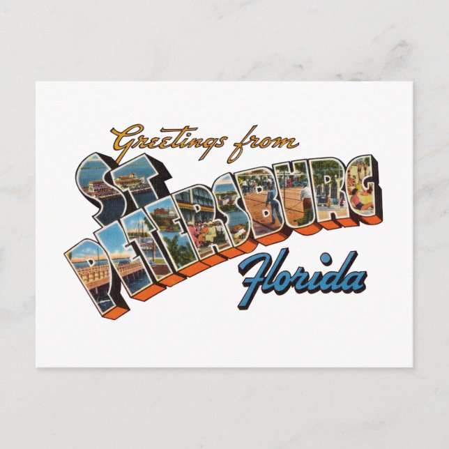 Postal St Petersburg FL (Anverso)