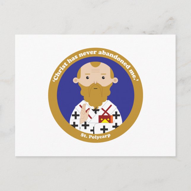 Postal St. Polycarp (Anverso)