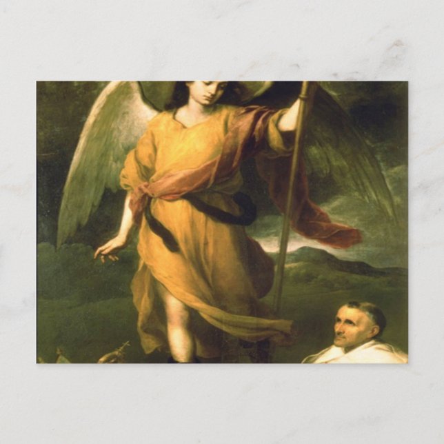Postal St Raphael Archangel (Anverso)