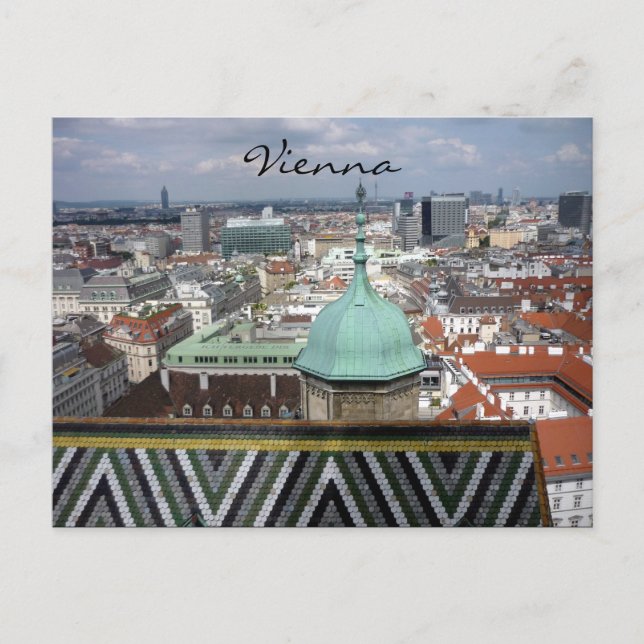 Postal st stephens techo viena (Anverso)