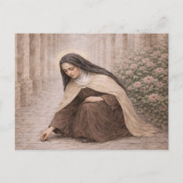 Postal St. Therese de Lisieux "Caminito" 
