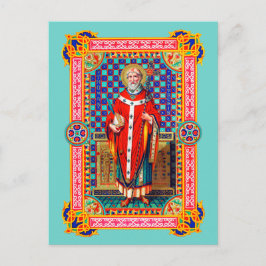 Postal St. Thomas Becket en Casuble Rojo (K 34)
