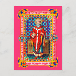 Postal St. Thomas Becket en Casuble Rojo (K 34)
