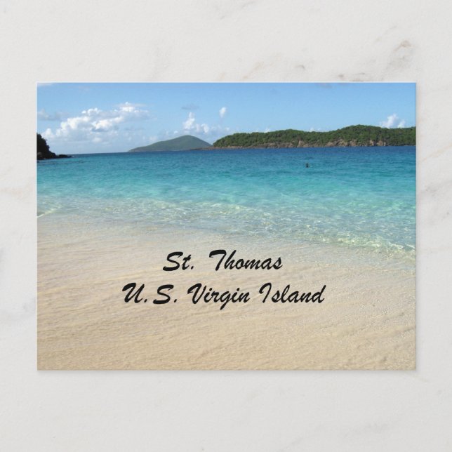 Postal St. Thomas, Islas Vírgenes Estadounidenses (Anverso)