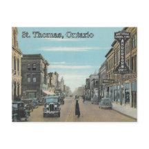 St. Thomas, Ontario - Calle Talbot c. 1935