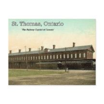 St. Thomas, Ontario - Estación de ferrocarril MC c