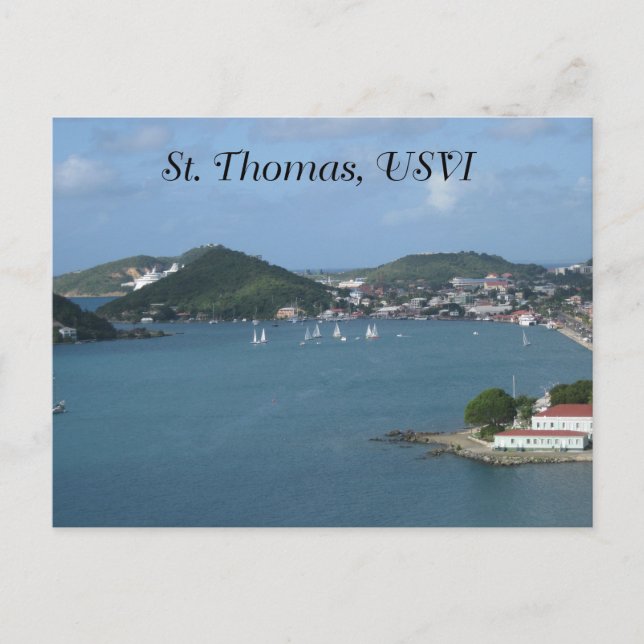 Postal St. Thomas USVI (Anverso)