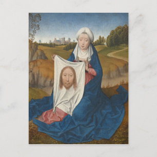 Postal St. Veronica, c.1470-1475 (aceite en panel)