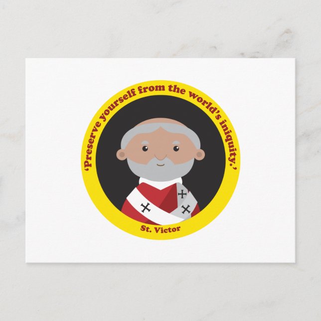 Postal St. Victor (Anverso)
