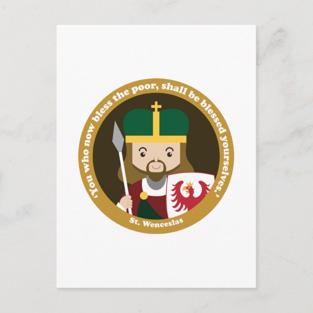 Postal St. Wenceslas (Anverso)