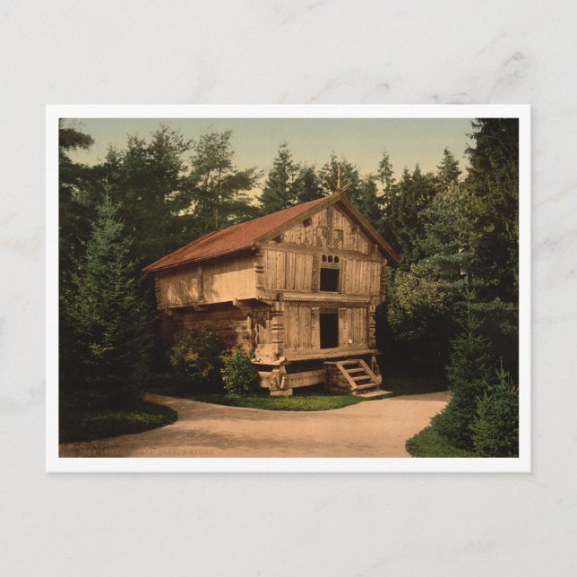 Postal Stabbur, Oslo, Noruega (Anverso)