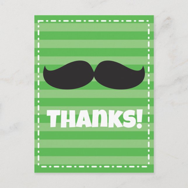 Postal Stache Green (Anverso)