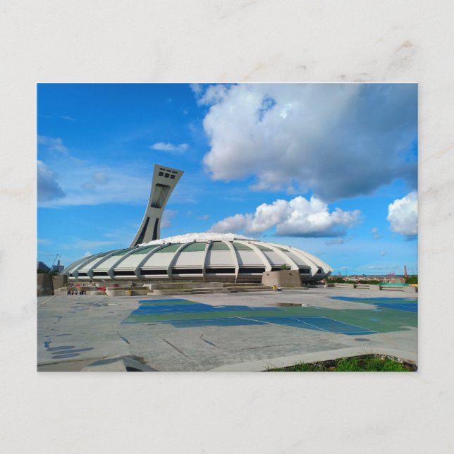 Postal Stade olympique de Montréal (Anverso)
