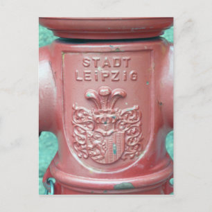 Postal Stadt Leipzig, Alemania Postcard