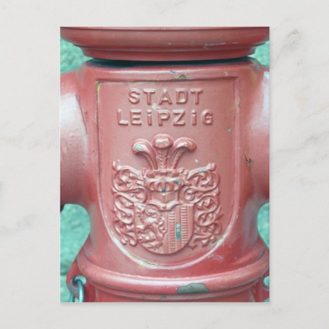 Postal Stadt Leipzig, Alemania Postcard (Anverso)