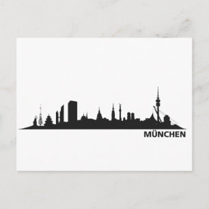 Postal Stadt München - Skyline 1c
