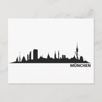Postal Stadt München - Skyline 1c