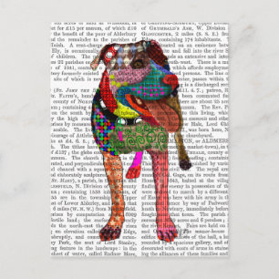 Postal Staffordshire Bull Terrier - Patchwork