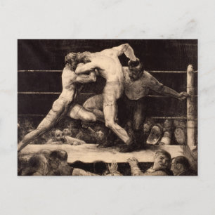 Postal Stag en Sharkey's por George Bellows
