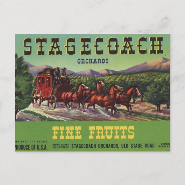 Postal Stagecoach (Anverso)