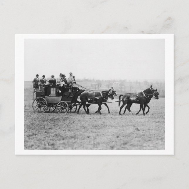 Postal Stagecoach Cross Country Race Photography (Anverso)