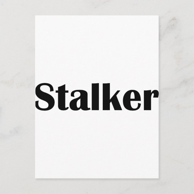 Postal Stalker (Anverso)