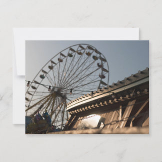 POSTAL STAND AM HAAGER HERBSTFEST MIT RIESENRAD