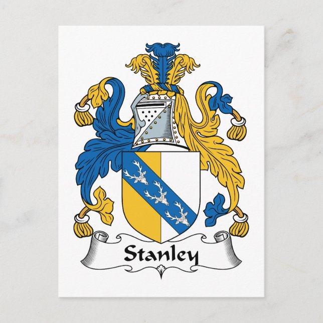 Postal Stanley Family Crest (Anverso)