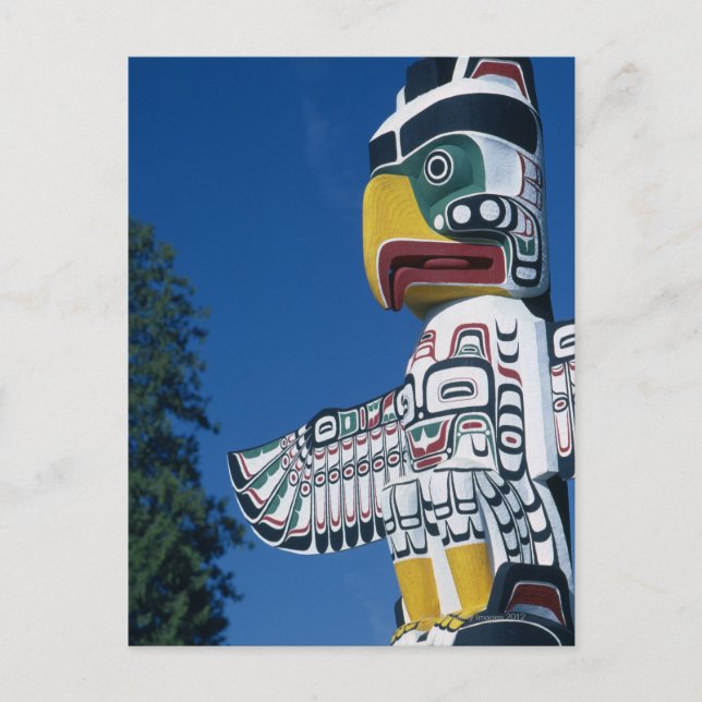 Postal Stanley park, Vancouver, Columbia Británica (Anverso)