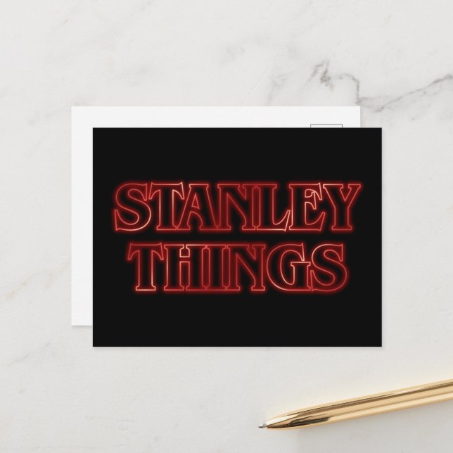 Postal Stanley Things (Anverso/Reverso In Situ)