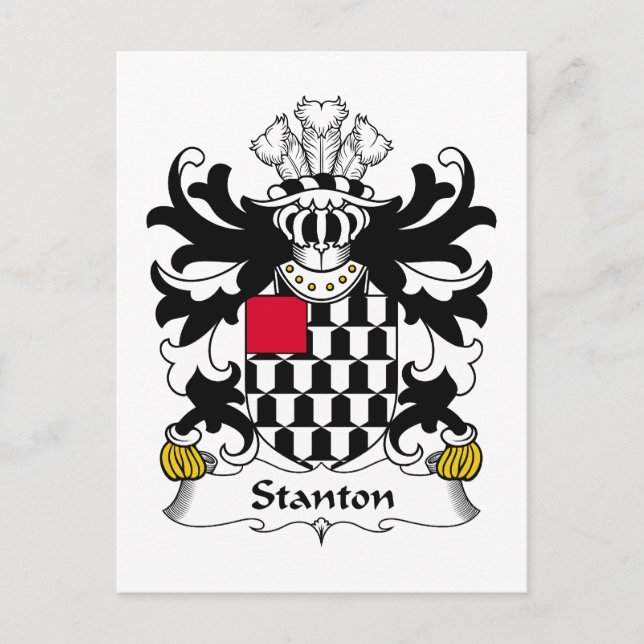 Postal Stanton Family Crest (Anverso)