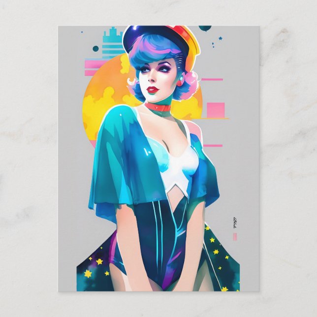 Postal Star Dancer (Anverso)