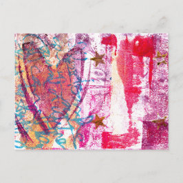 Postal Star Heart