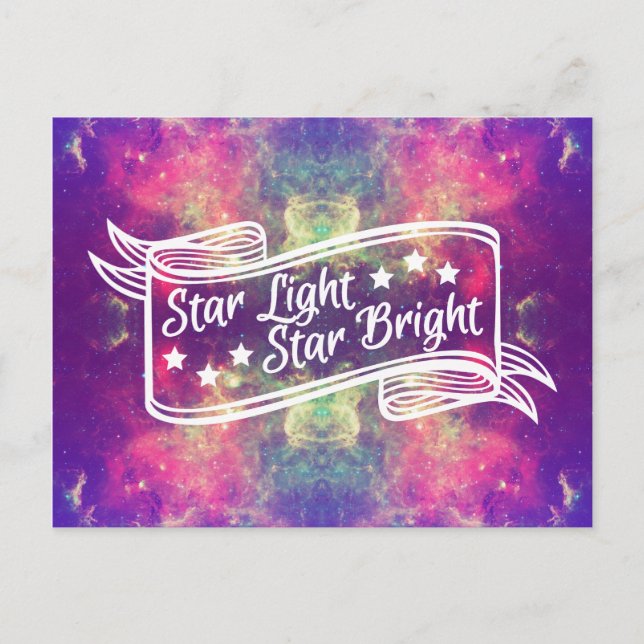 Postal Star Light Star Bright (Anverso)